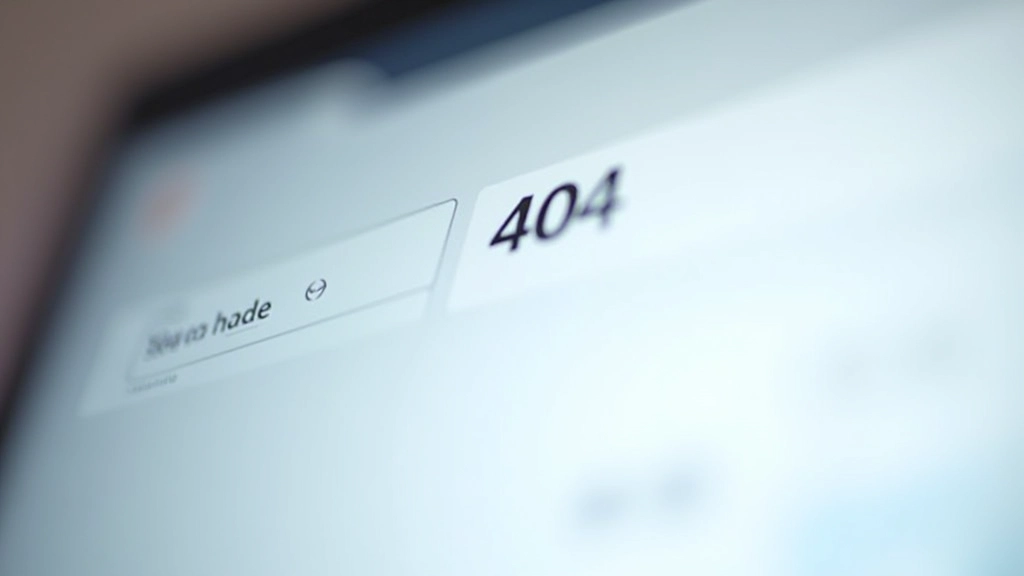 Detailaufnahme einer 404-Seite mit Suchfeld, Zurück-Button und verlinkten Navigationsoptionen