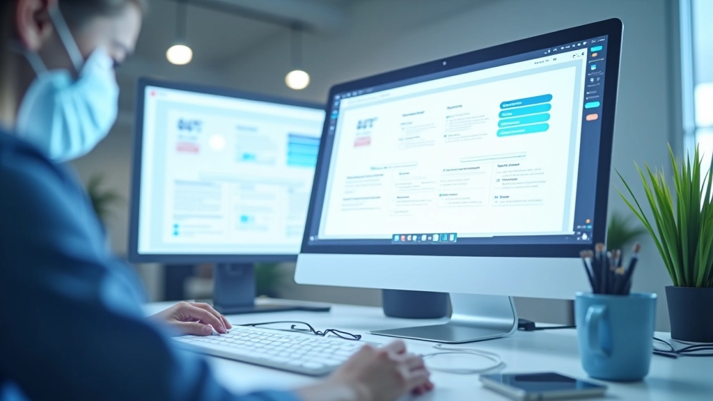 Moderne Fehlerseiten-Designmockups in einer professionellen Designumgebung